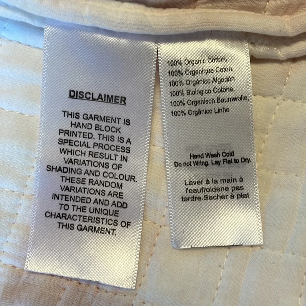 Emerson Fry India Quilted Jacket - Dark Rose Tie Dye Organic - Picture 9 of 9